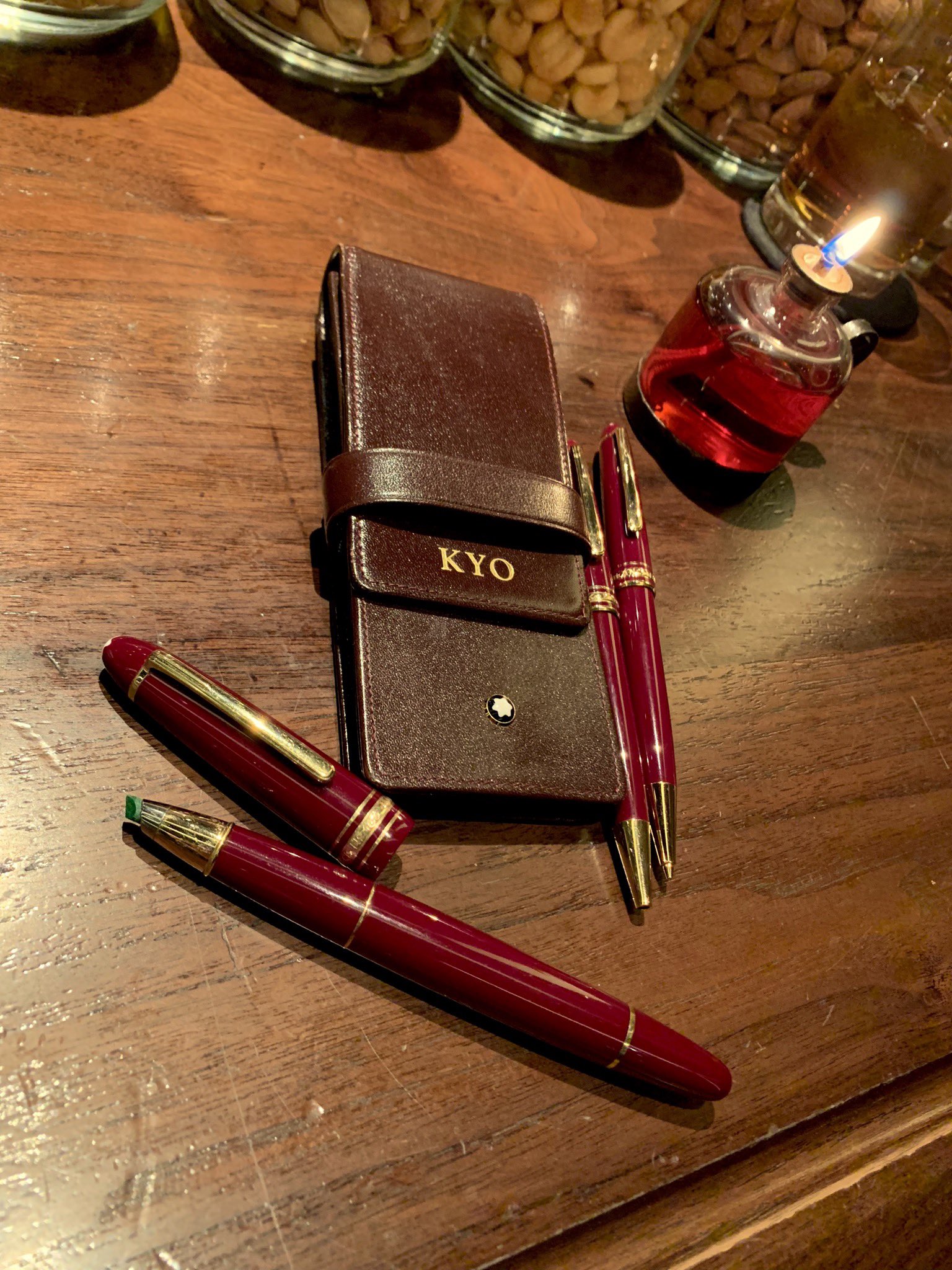 モンブラン マイスターシュテュック 165 ボルドー 0.5mm ペンシル