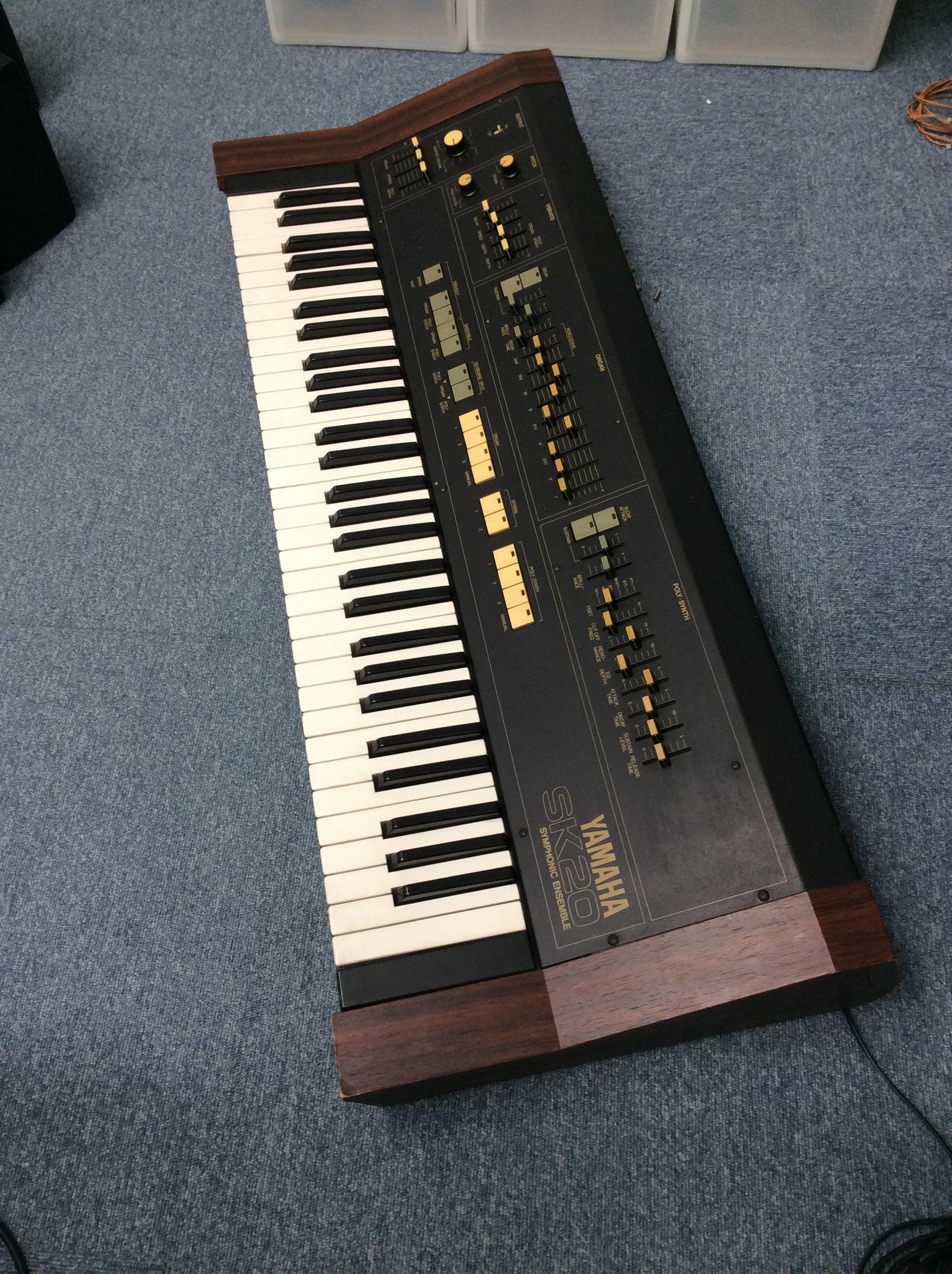 YAMAHA ヤマハ アナログシンセサイザー オルガン SK20 61鍵盤