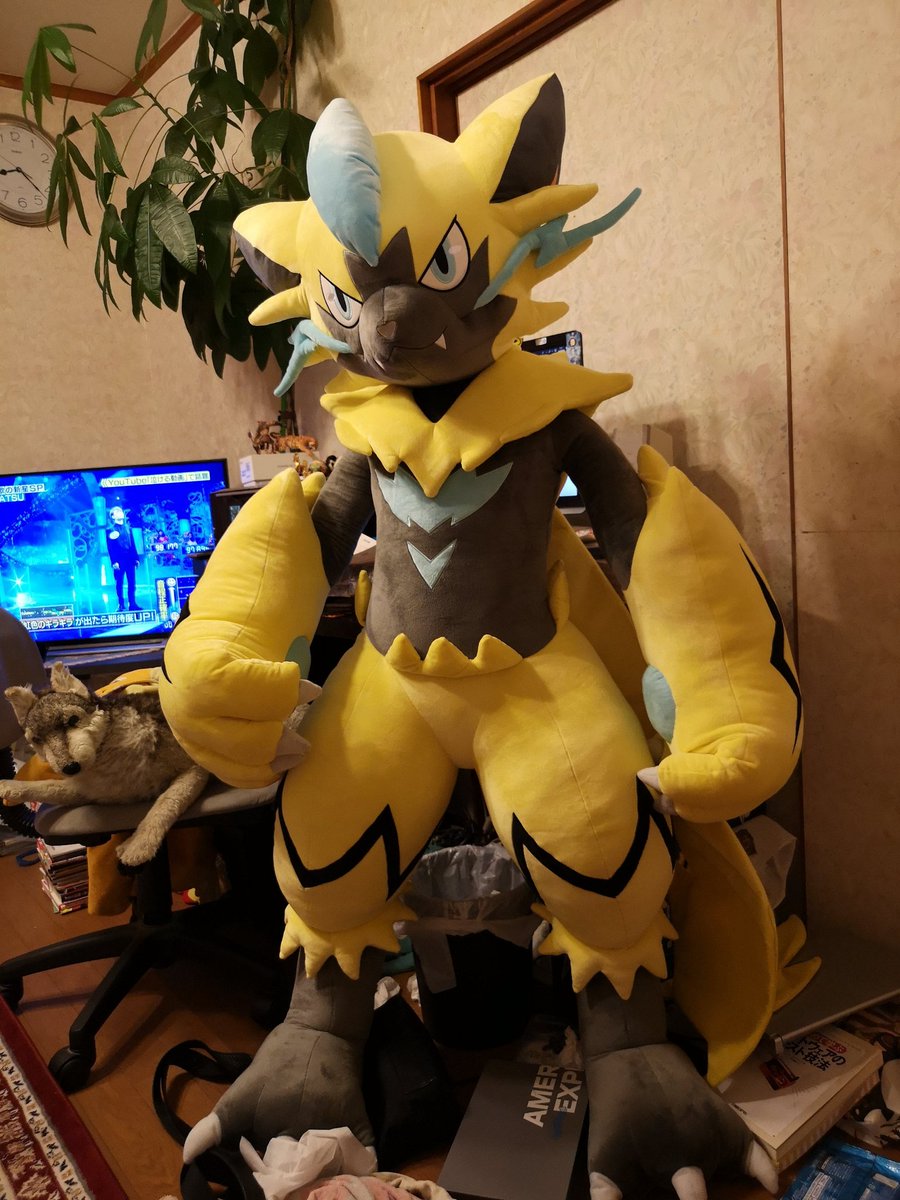 ポケモン 等身大 ゼラオラ ぬいぐるみ