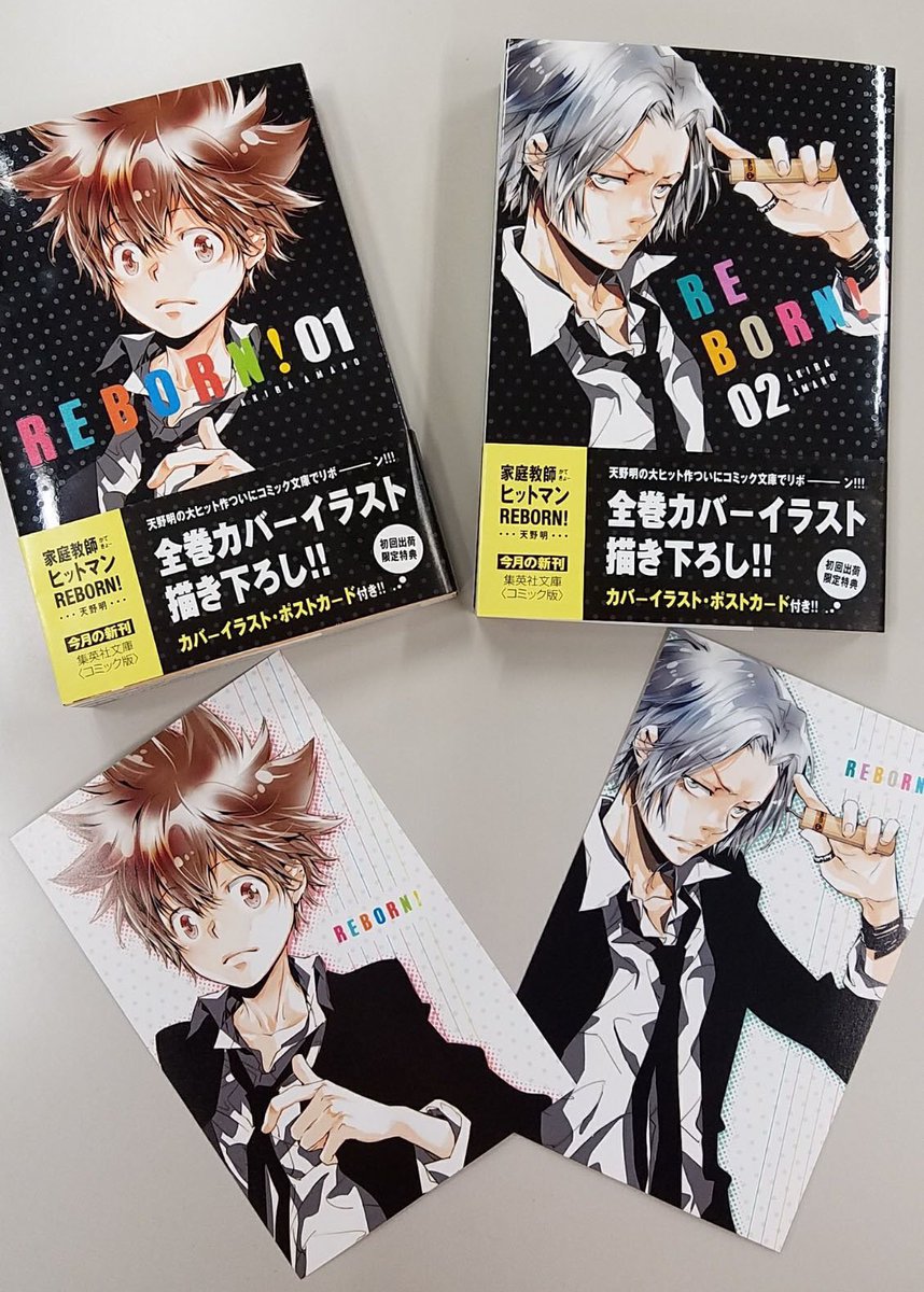 家庭教師ヒットマンREBORN! 全巻セット ポストカード リボーン 文庫