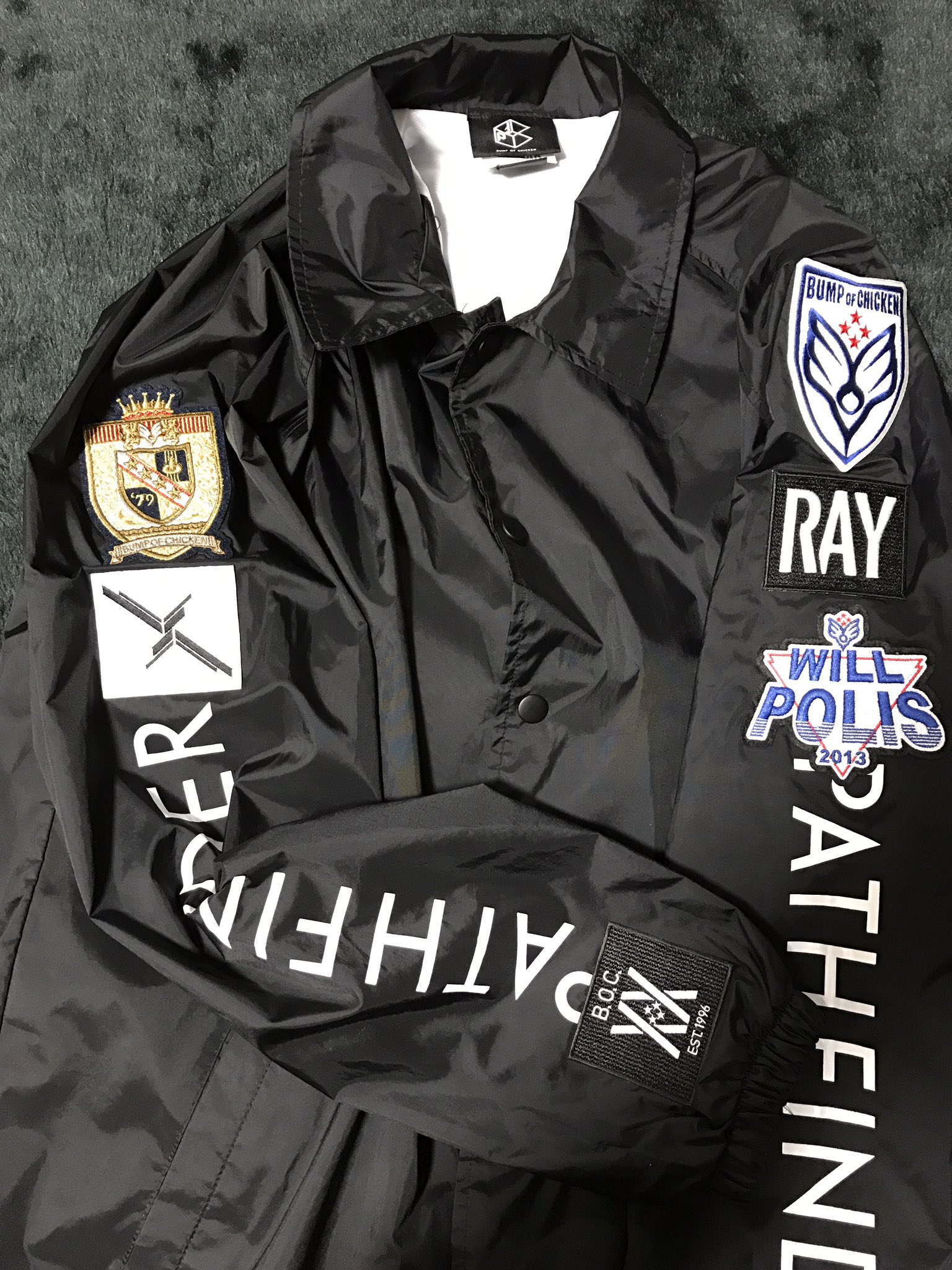 新品】ロゴコーチジャケットL BUMP OF CHICKEN バンプオブチキン