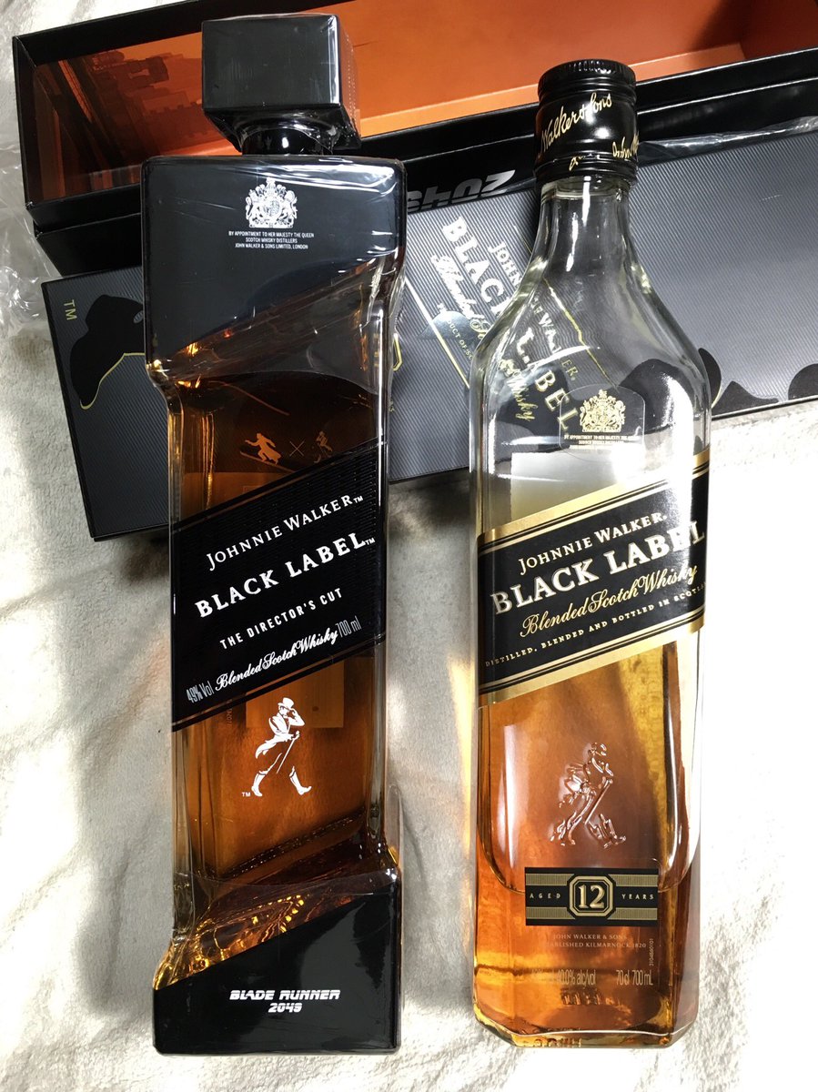ブレードランナー 2049の「ジョニーウォーカー ブラックラベル