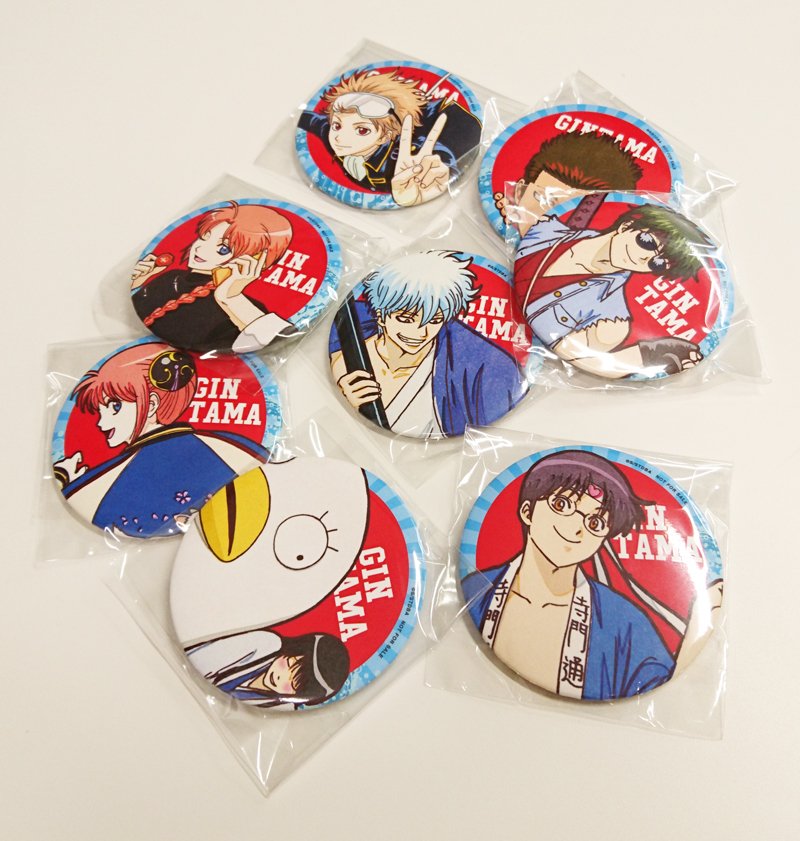 銀魂 ジャンプフェスタ2020 アニプレックス 特典 大抽選会 缶バッジ