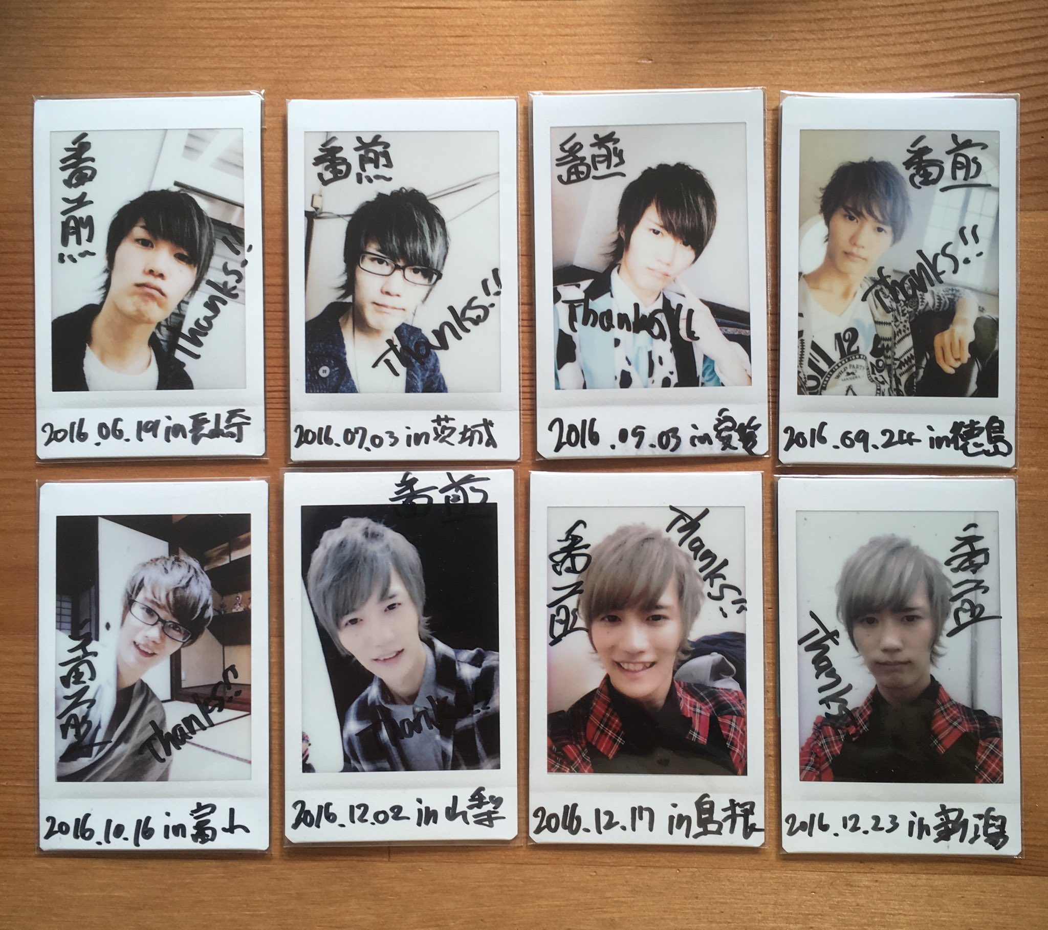 めせもあ。MeaeMoa.とみたけ 落書きチェキ set MeseMoa とみたけ