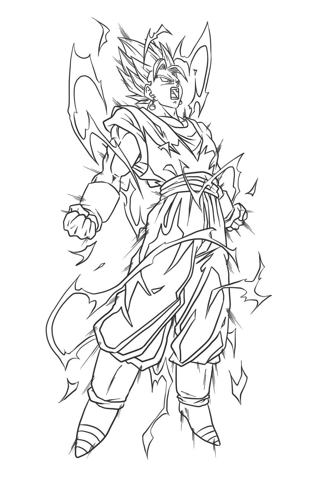 正規品，100%新品】 ドラゴンボール ベジット モノクロ