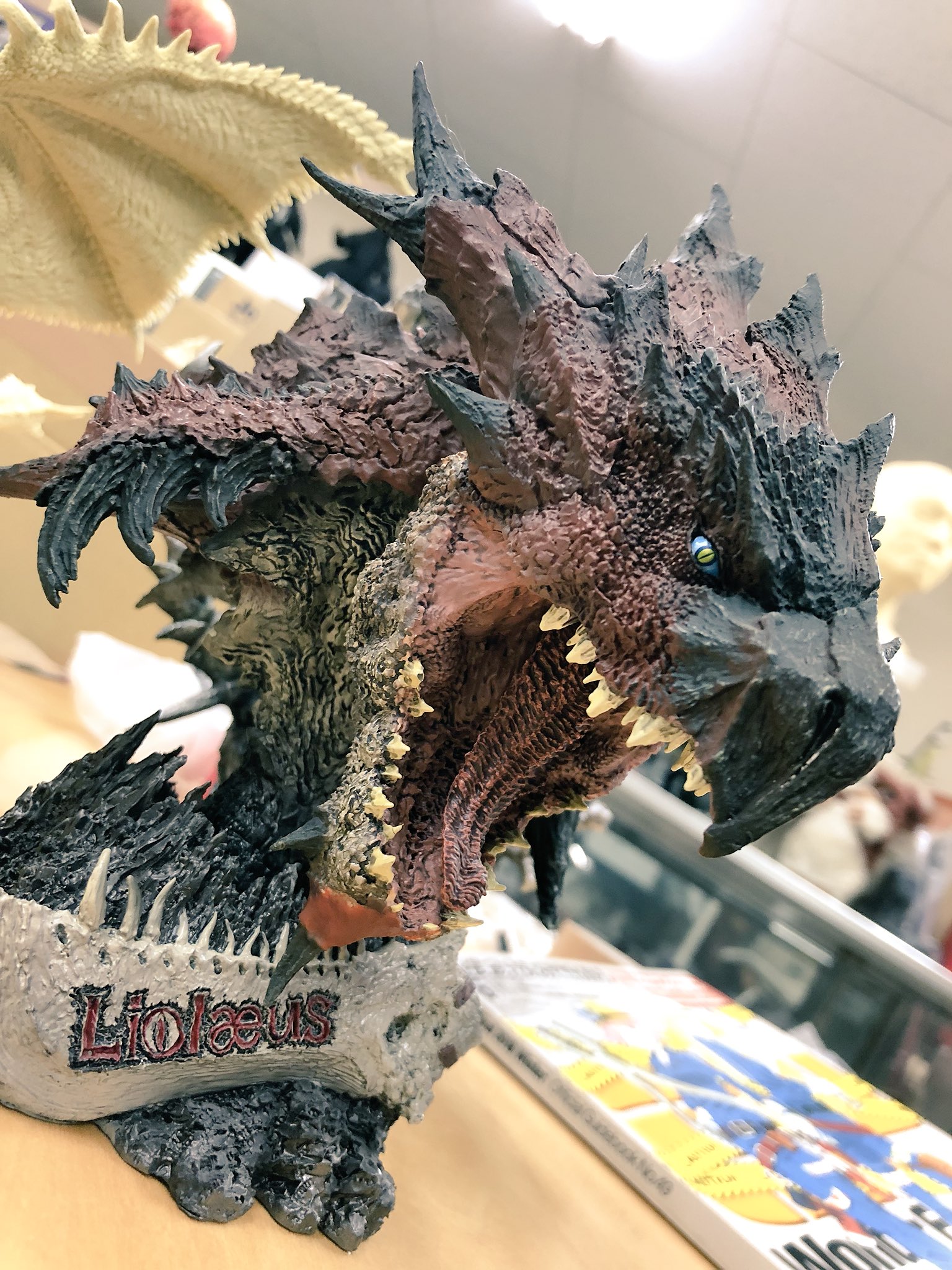 モンハン GILL GILL リオレウス ヘッド フィギュア 第114回開封動画