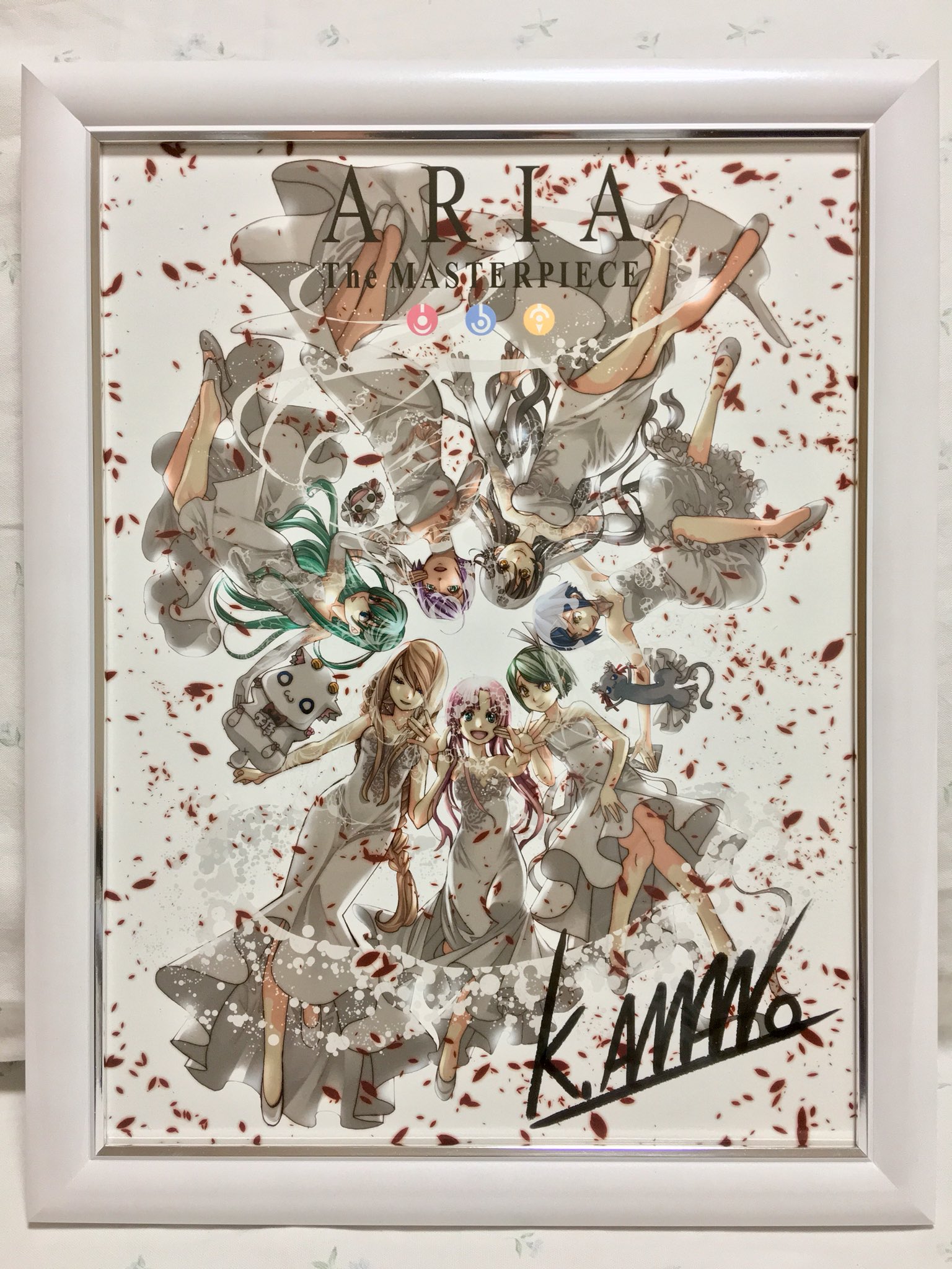 ARIA The MASTERPIECE 特製プリモアート アリア 複製原画