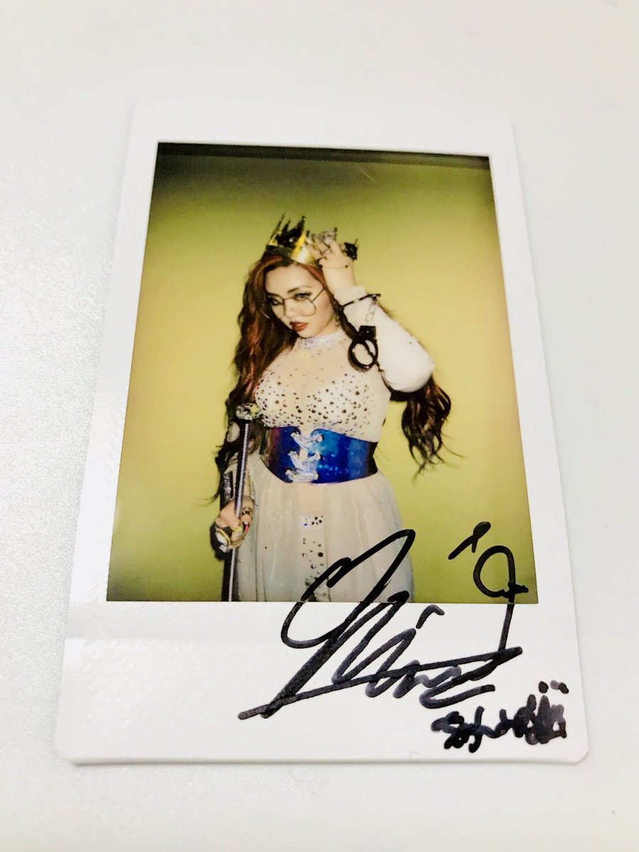 ちゃんみな 直筆サイン チェキ