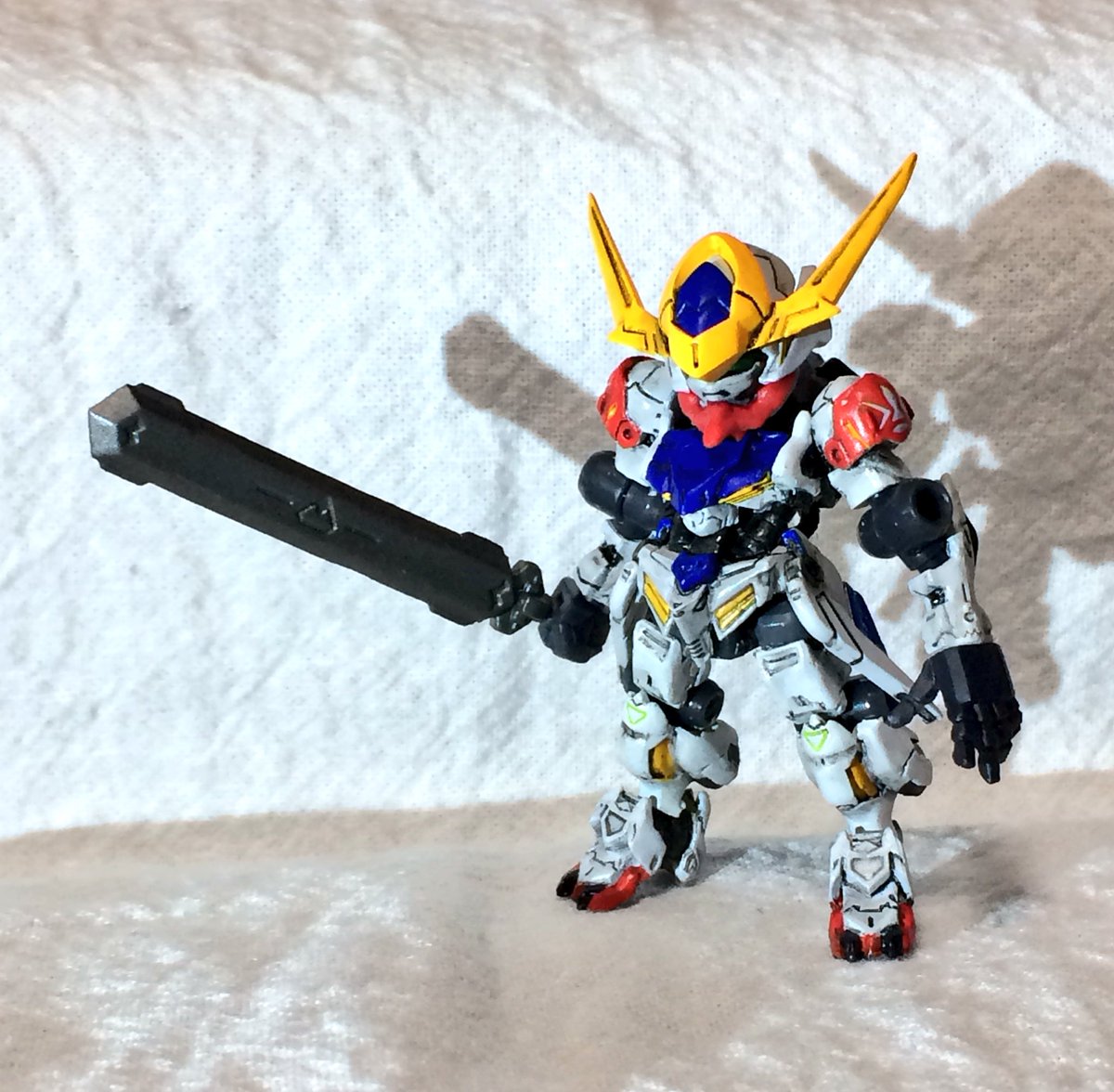 モビルスーツアンサンブル バルバトスルプスレクス 塗装リペイント品