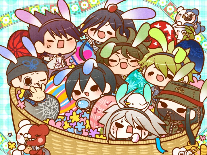 ダンガンロンパV3：最原終一+天海蘭太郎+真宮寺是清+王馬小吉+星竜馬+