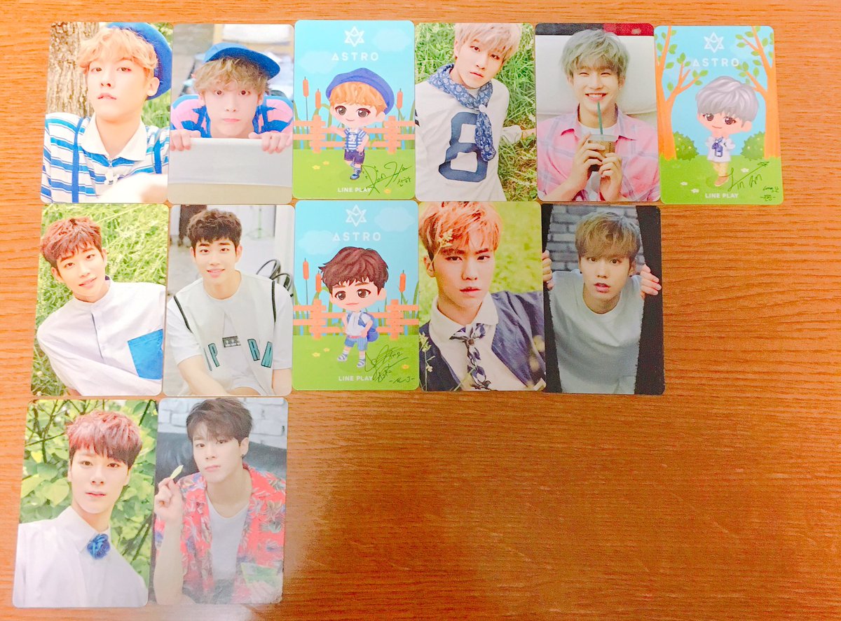 ASTRO ウヌ astroad ファンクラブ AROHA 会場 限定トレカ