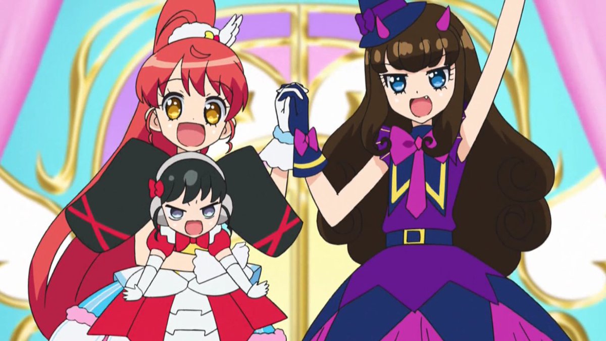 プリパラ プロモ ナイトメアイエローコーデ みちる あろま みかん