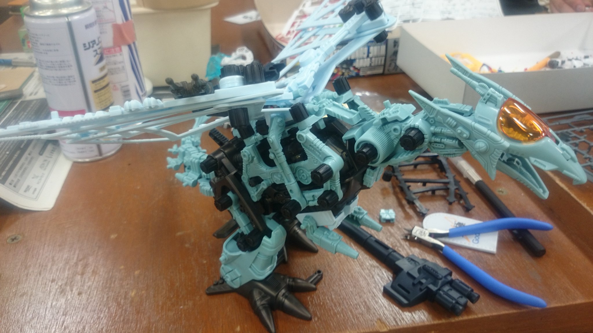 TOMY ZOIDS SALAMANDER BOMBERVERN 新品未組立 TOMY ZOIDS SALAMANDER