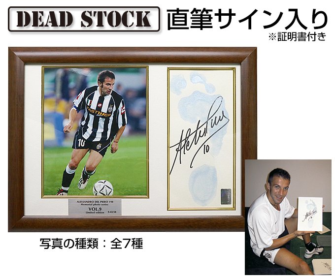 デルピエロ 直筆 イタリア代表 ユベントス サイン レア 限定 カード
