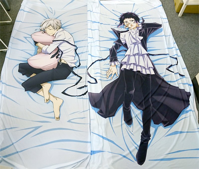 いっしょ寝シーツ 芥川龍之介 文豪ストレイドッグス 文スト 株式会社