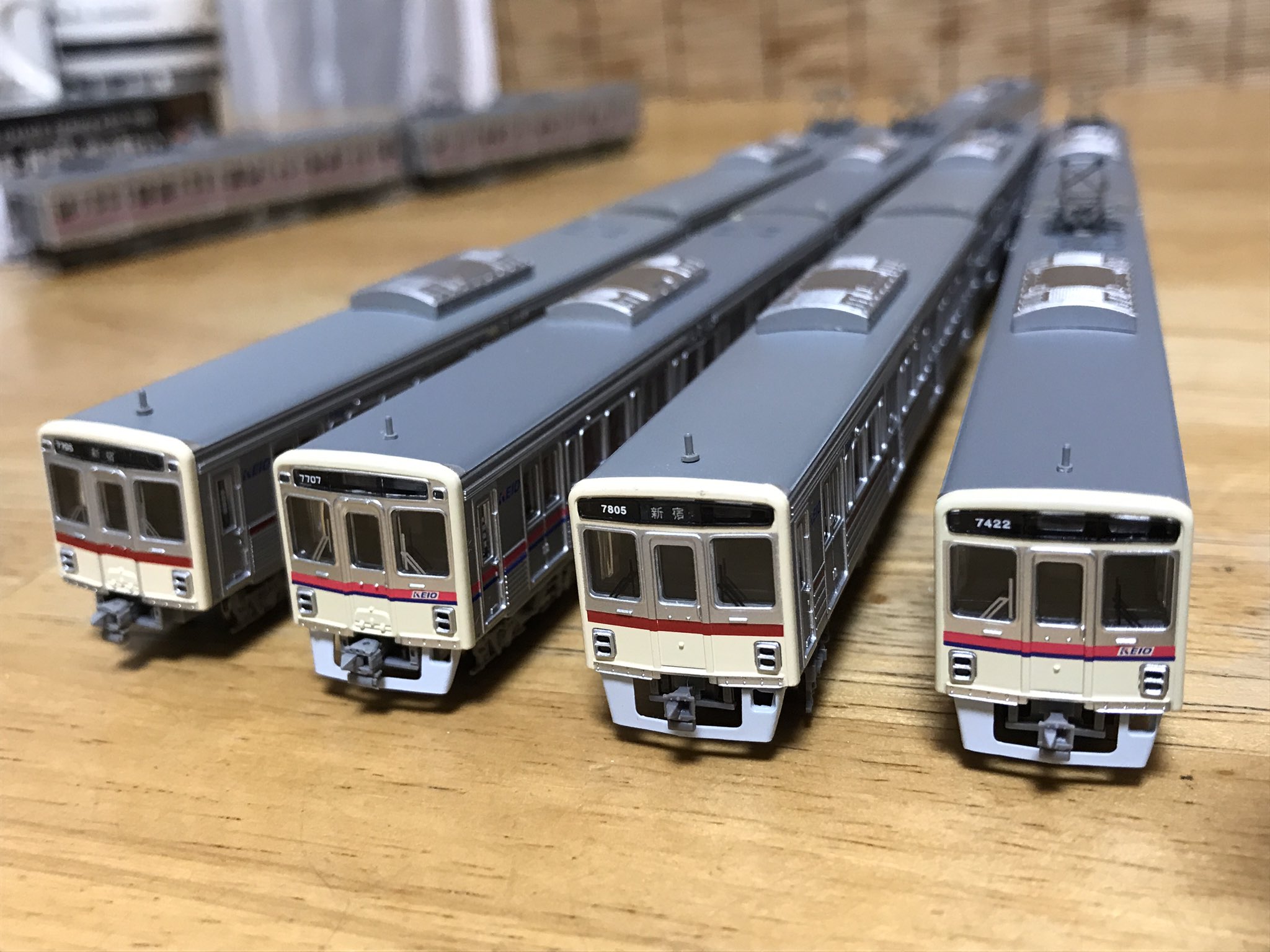 京王 7000系 新塗装 A 3758 マイクロエース 良品貴重 コルゲート車