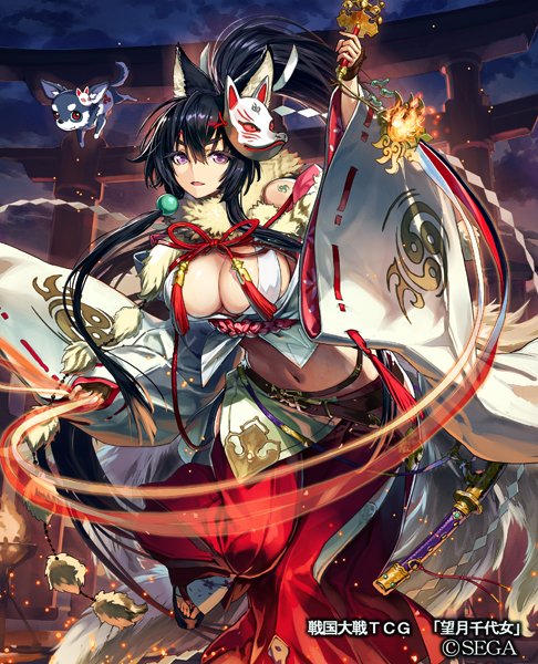 戦国大戦TCG 傾奇 2-080 望月千代女 セガ「戦国大戦TCG」公式