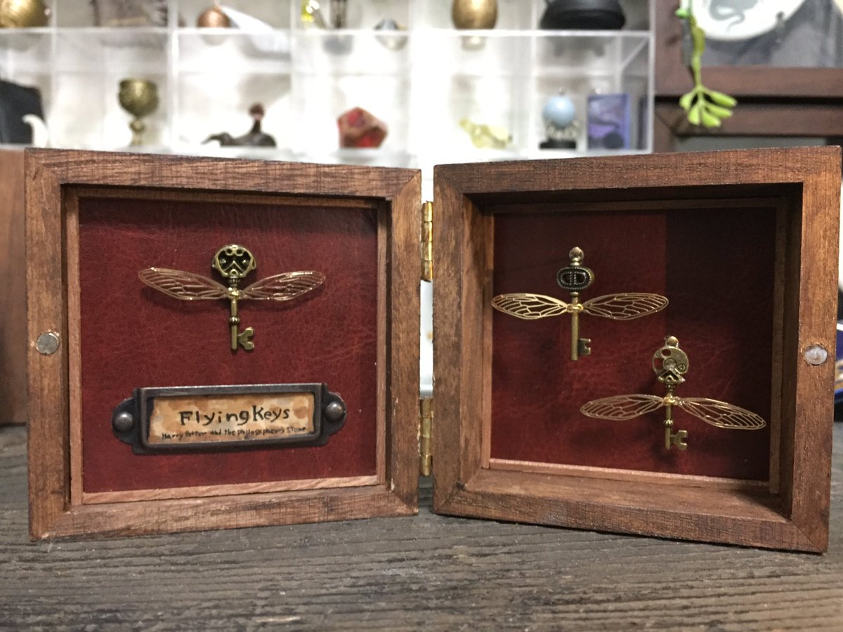 最高に私好みの標本になったので見て欲しい！ポタの賢者の石の、羽の