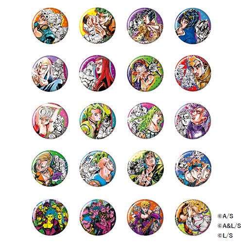 ジョジョの奇妙な冒険 ジョジョ展 JOJO 缶バッジ 吉良