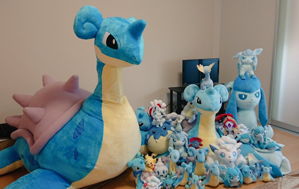 ラプラス 超ビッグサイズ ぬいぐるみ ポケモンセンターオンライン限定