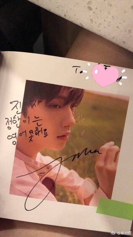 SEVENTEEN ジョシュア 直筆サイン 生写真 SEVENTEEN ジョシュア 直筆
