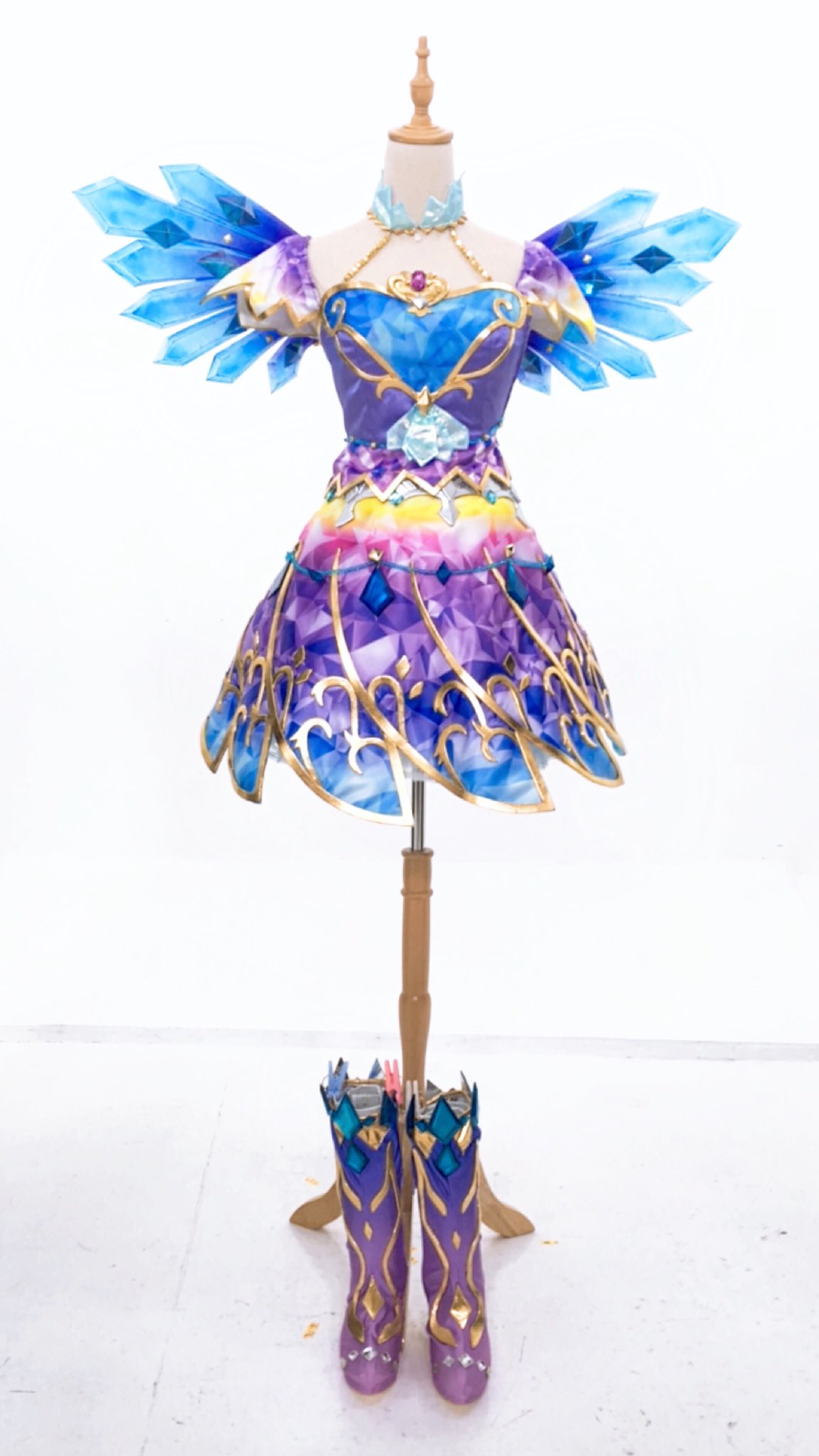 アイカツ 霧矢あおい クリスタルアクエリアスコーデ アイカツ 星座