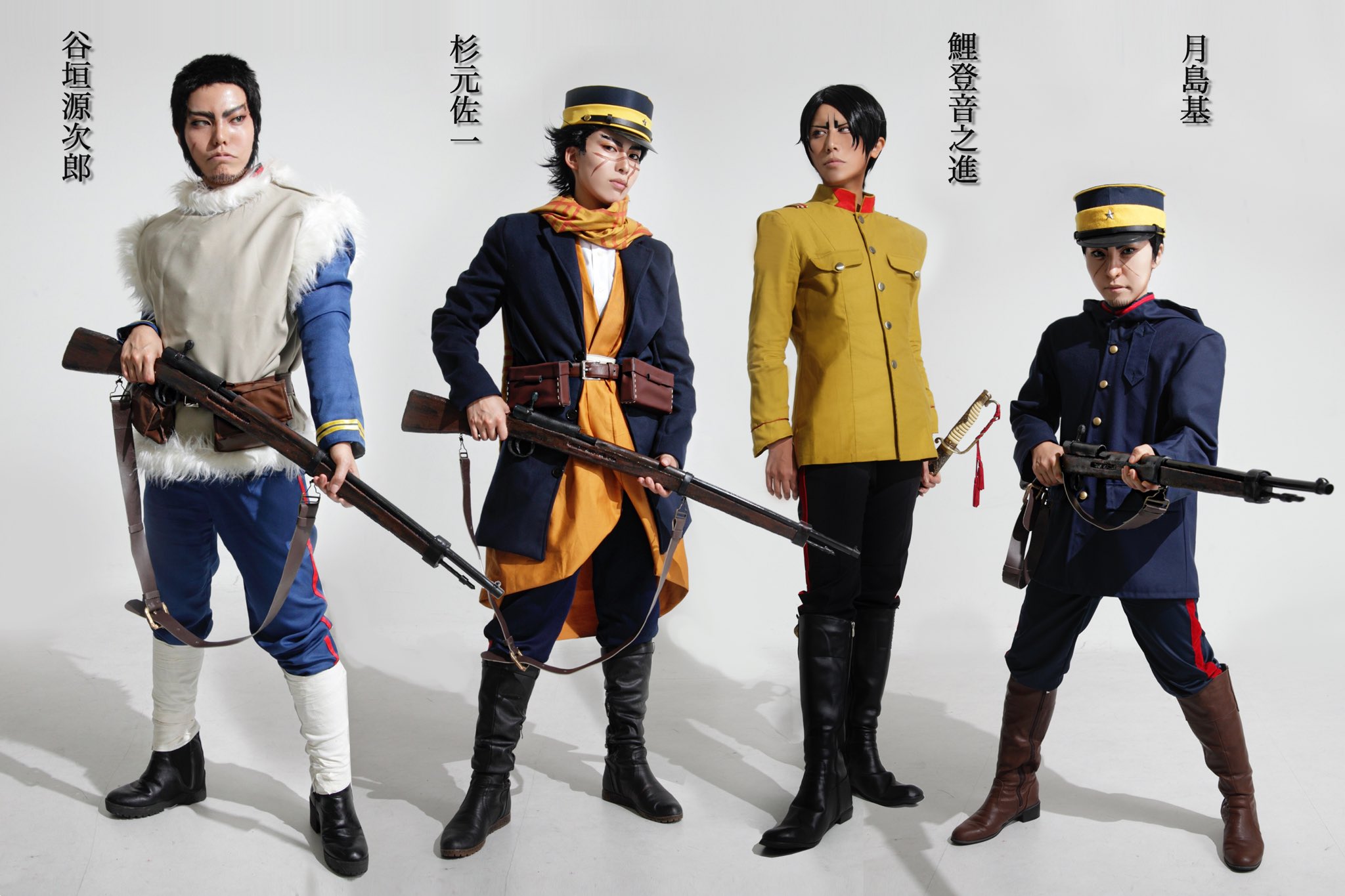 ゴールデンカムイ 鯉登少尉 コスプレ衣装 僵尸- ゴールデンカムイ 鯉登