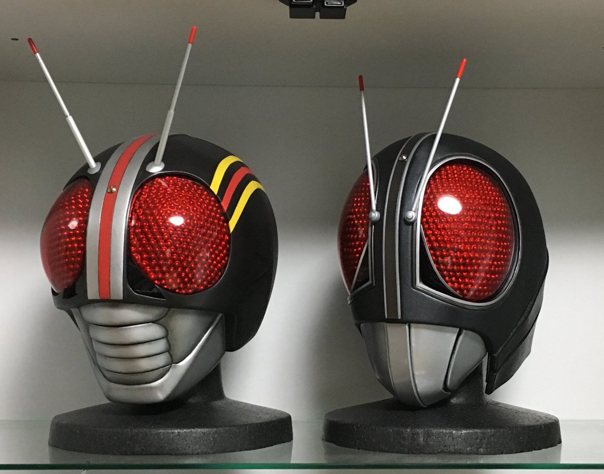 仮面ライダーBLACK RX マスク 1/1 フルスクラッチ「仮面ライダーBLACK