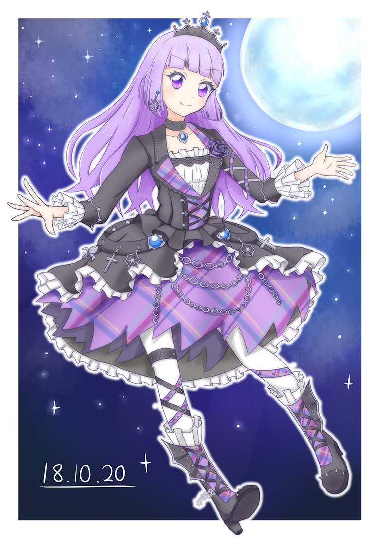 ブルーエンプレスコーデ ブルーエンプレスコーデ 氷上スミレ アイカツ