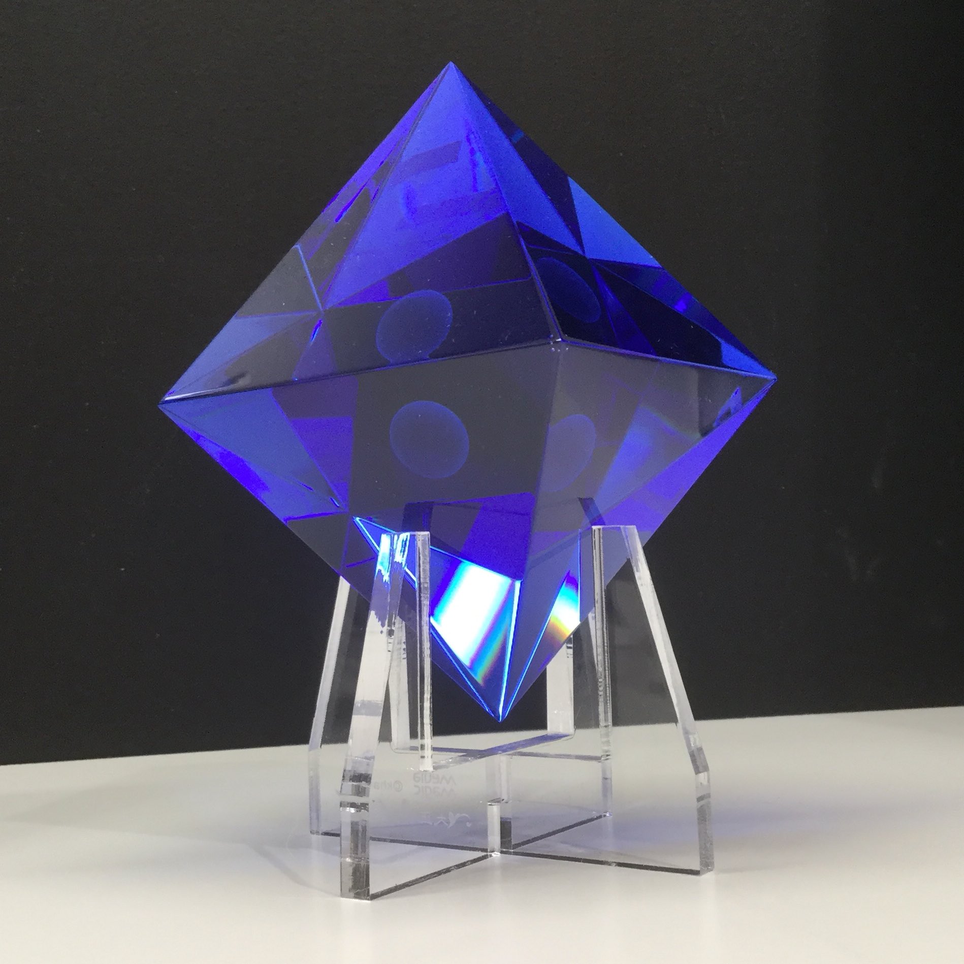 クリスタルオブジェ第6の使徒 ラミエル 小樽大正硝子館