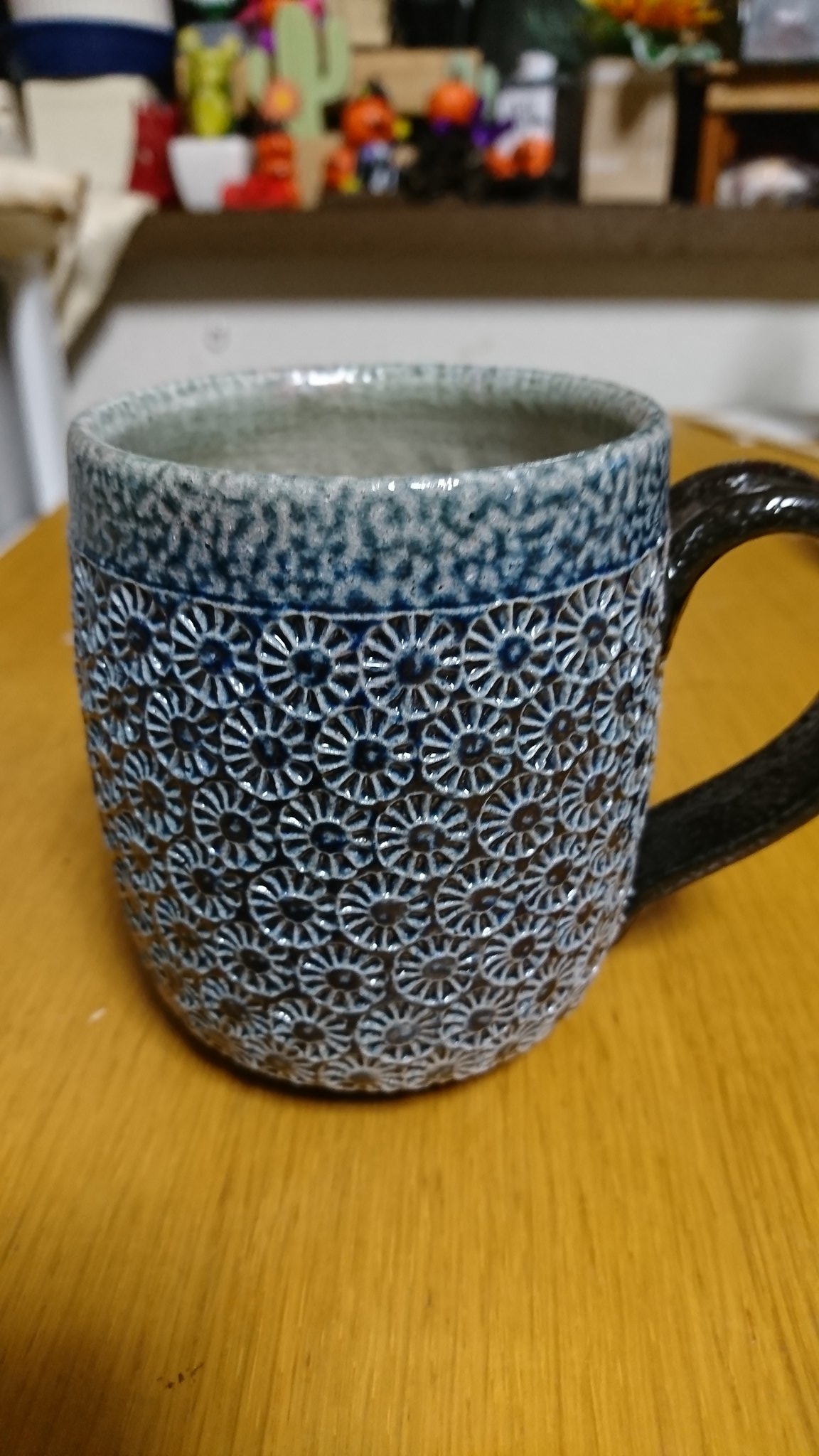 一の瀬焼 丸田窯 丸田巧氏 作 花器