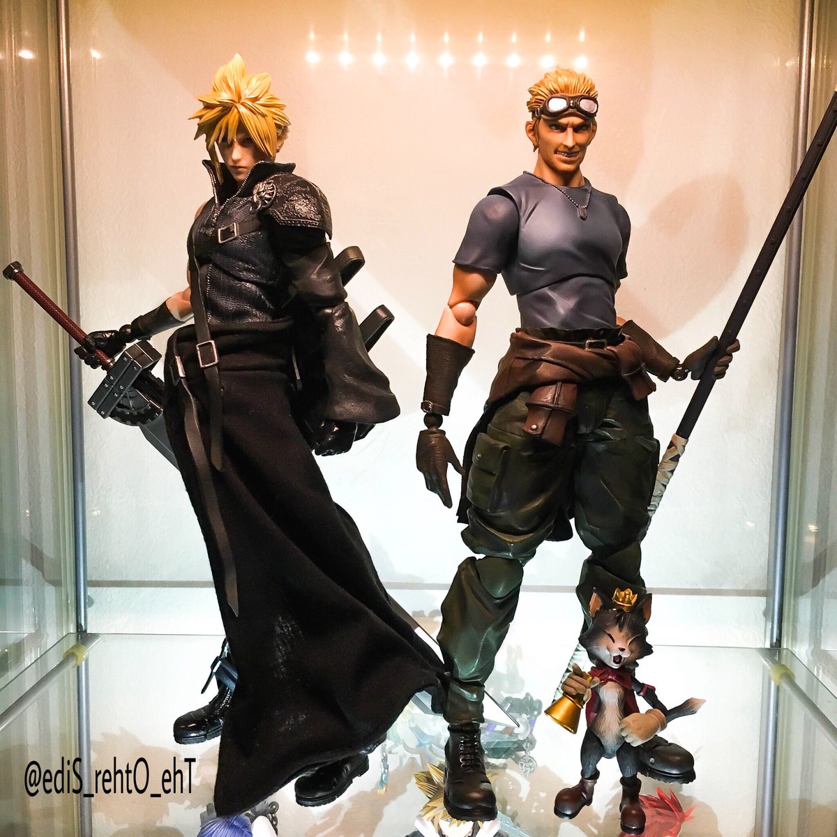 ファイナルファンタジー7 FF7 シド & ケットシー プレイアーツ改