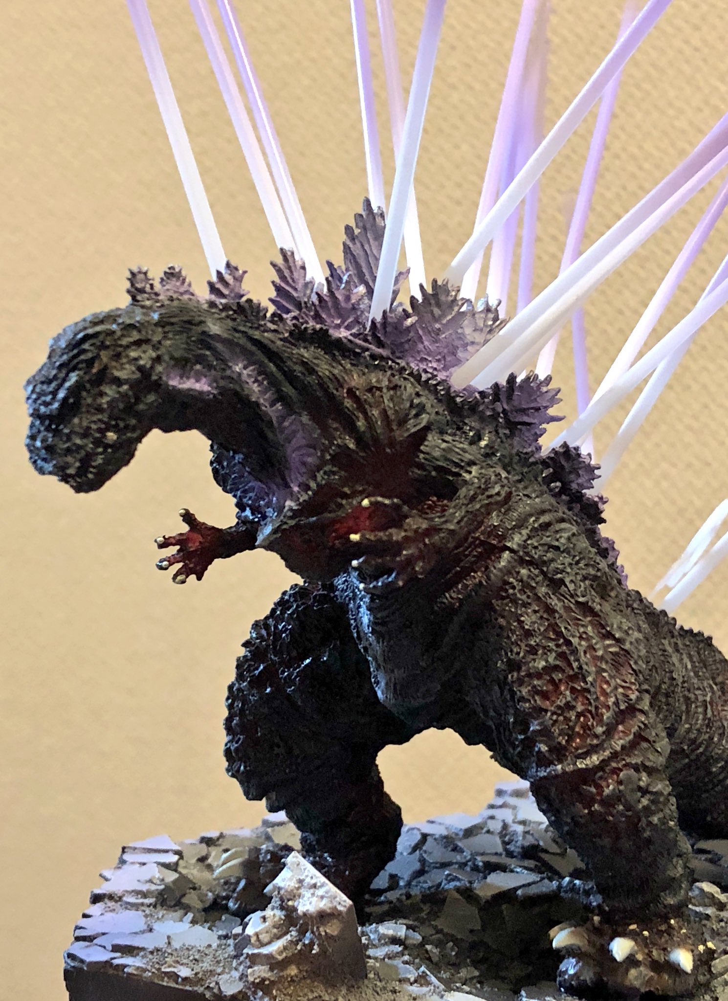 ゴジラ特撮大百科 オーナメント ゴジラ第四形態ver.2.2 放射線流発射