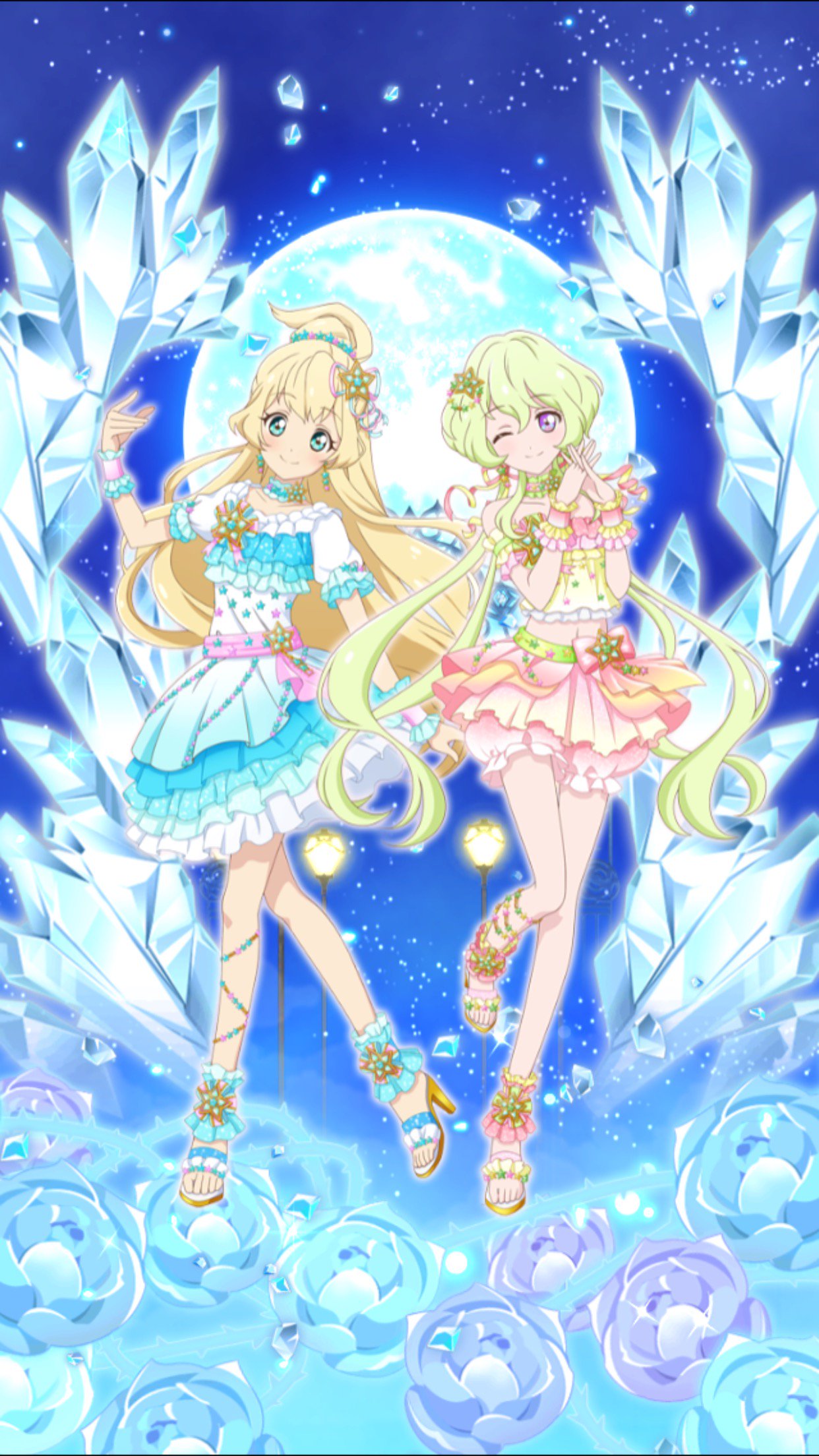 アイカツスターズ カード スワンレイクブルーコーデ 白鳥ひめ コーデ