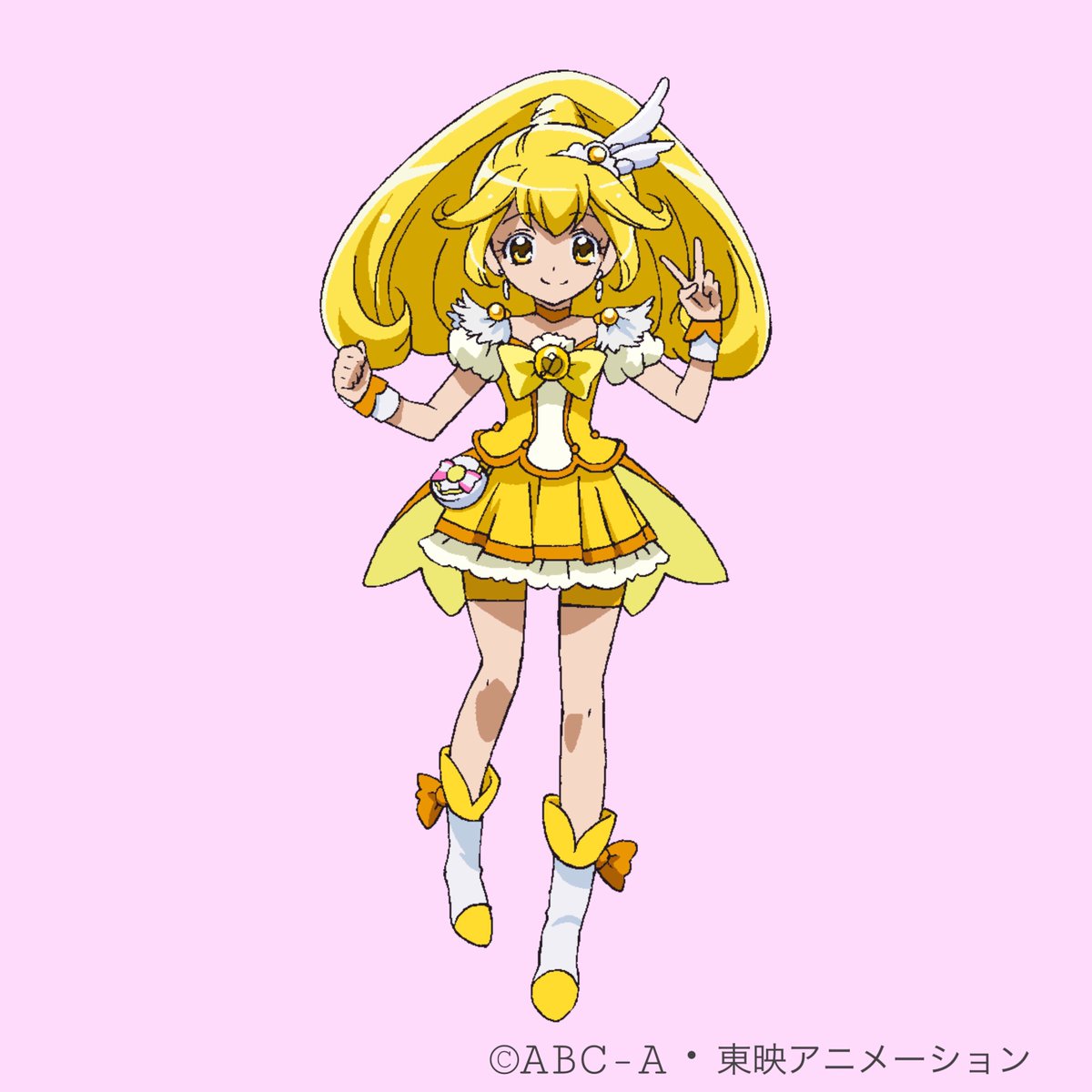 💖 #プリキュアおさらい (26)キュアピース/黄瀬やよい 声🎤 #金元寿子