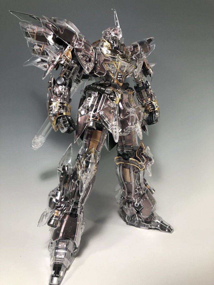 MG シナンジュ メカニカルクリア 完成しました。前にも書きましたが