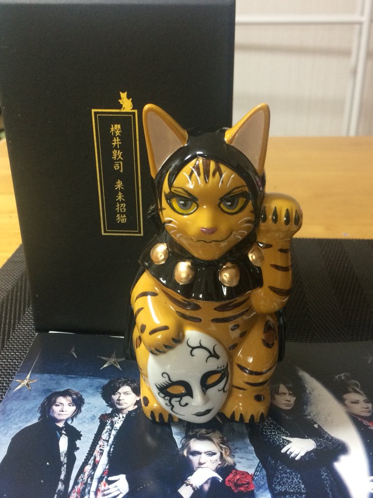 櫻井敦司 招き猫 「未来招猫」 櫻井敦司 招き猫 「未来招猫」 WORKS