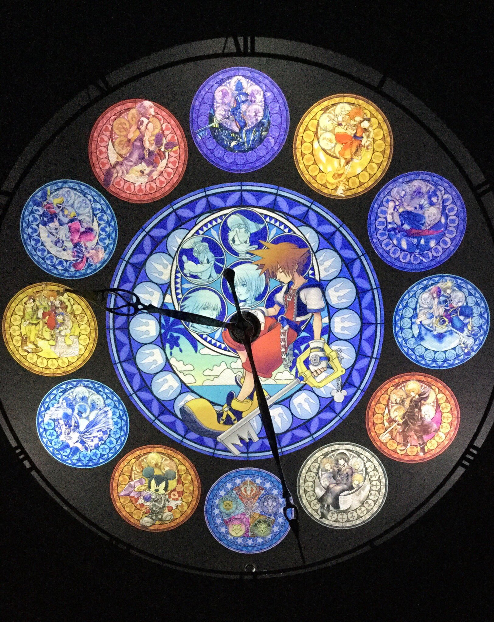 キングダムハーツ lighting clock スクエア エニックス SQUARE ENIX