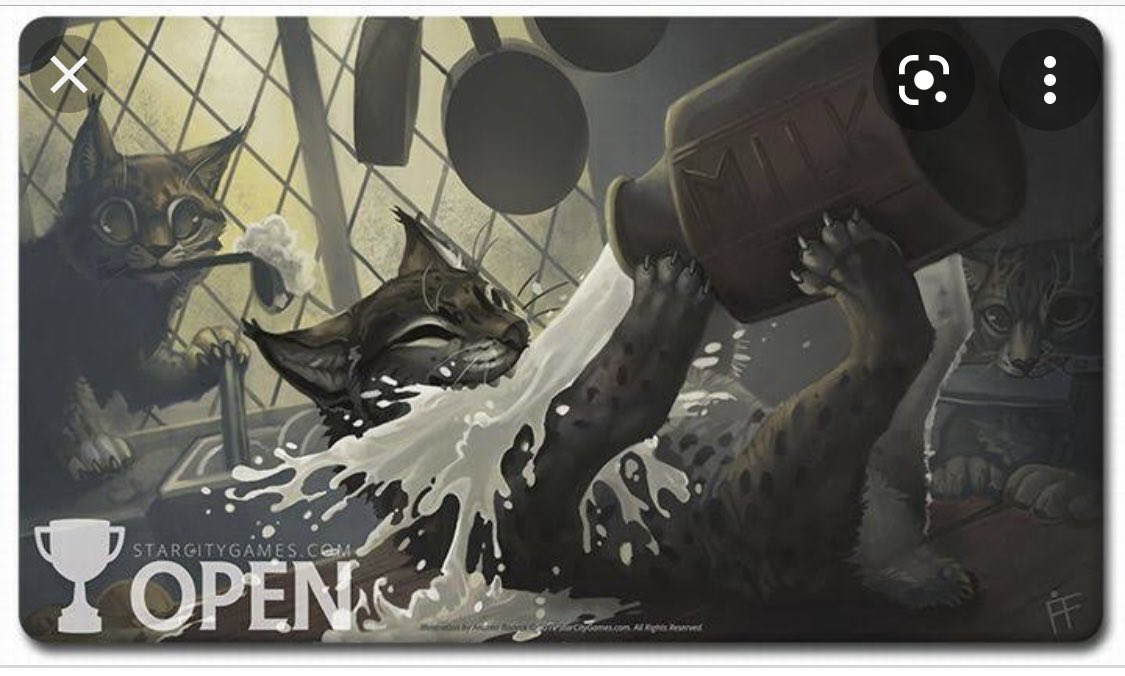 タシグル プレイマット 猫 mtg SCG STAR CITY GAMES