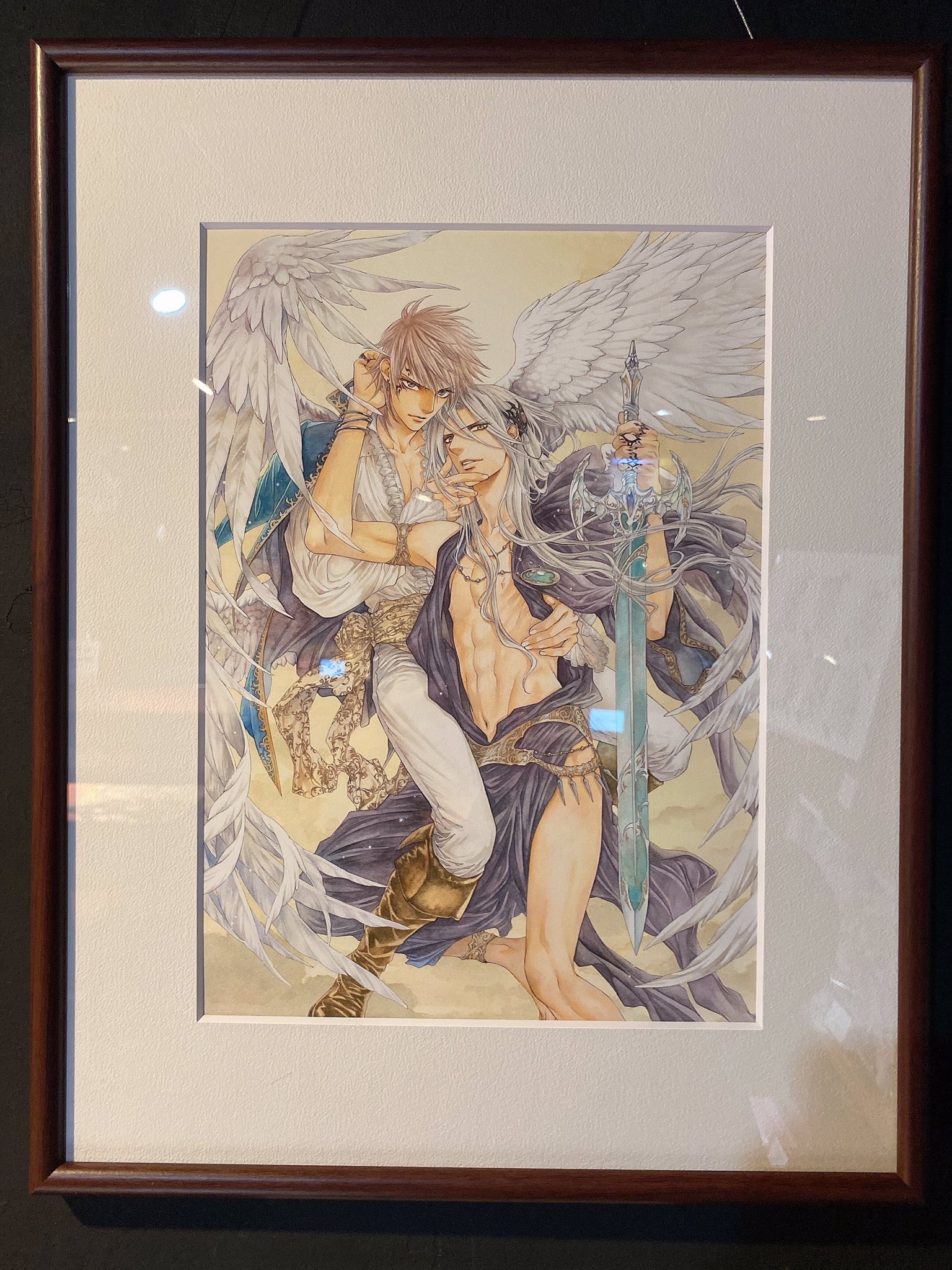 やまねあやの クリムゾン・スペル 複製原画 直筆サイン入り 【公式通販】