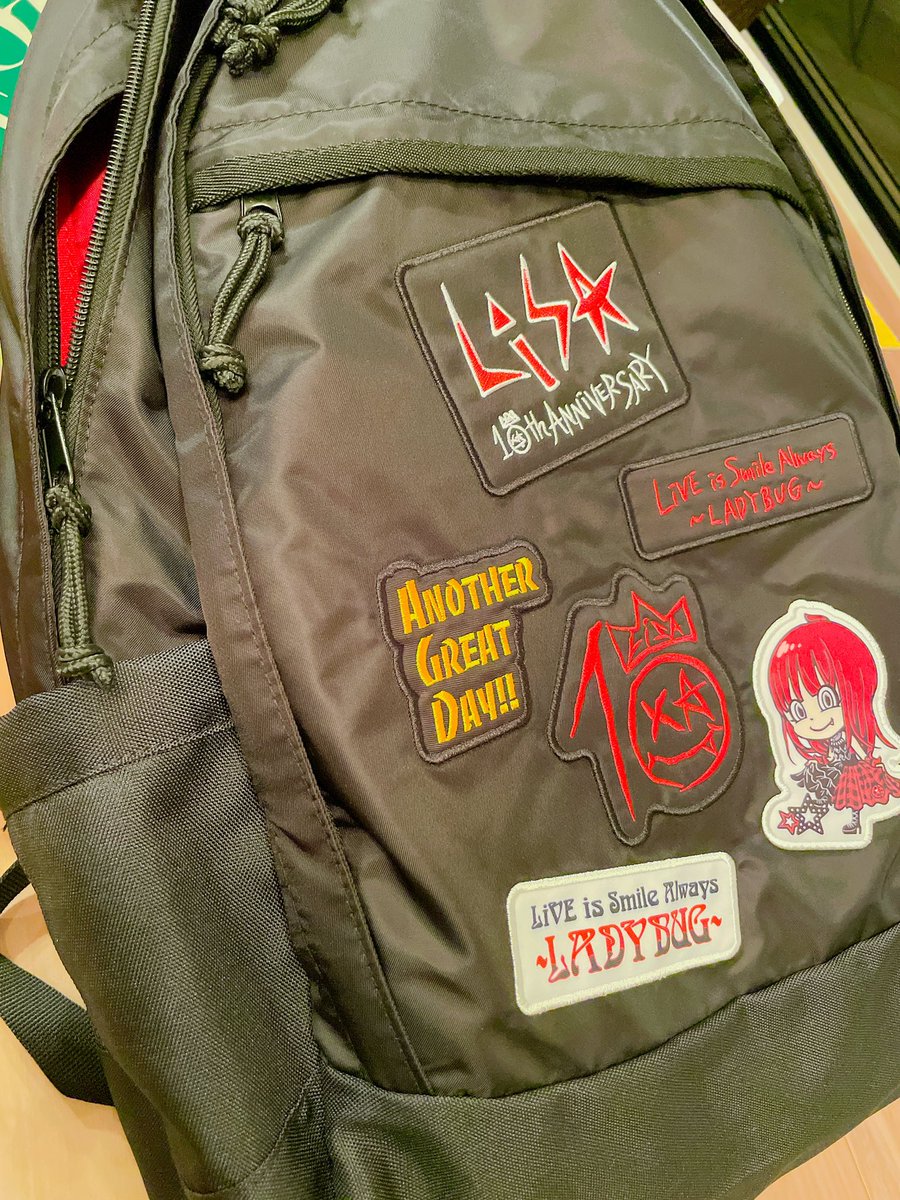 LiSA 10周年LIVE LADY BUGグッズ しょってんほしいのっリュック LiSA