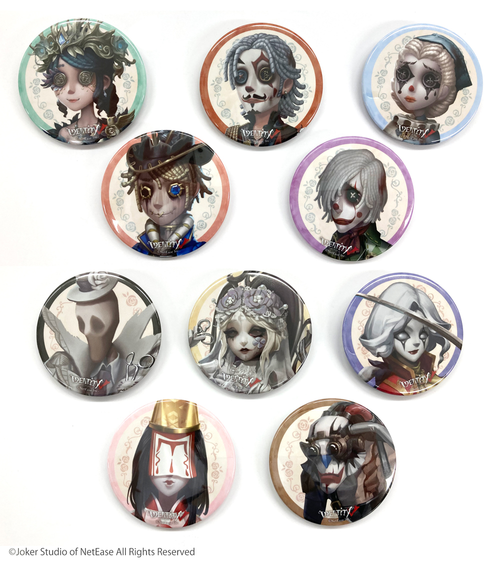 未開封】Identity V 真髄メモリアル第五人格サバイバー缶バッジ