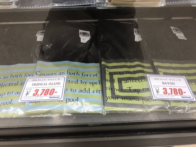 MTG】 お馴染みの模様とテキストがプリントされたデュアルランドT