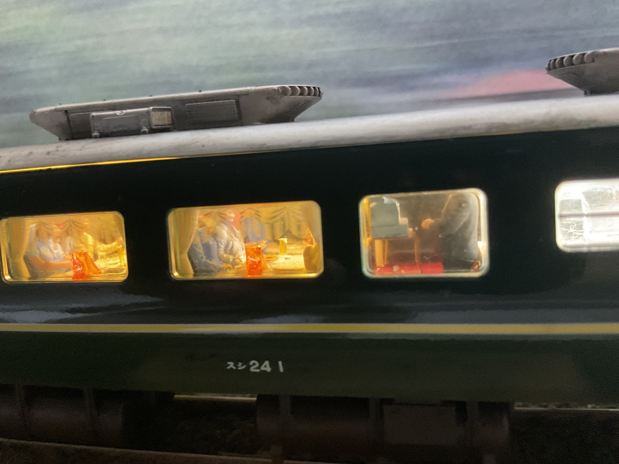 京都鉄道博物館 限定品 TOMIX トワイライトエクスプレス スシ24形 1