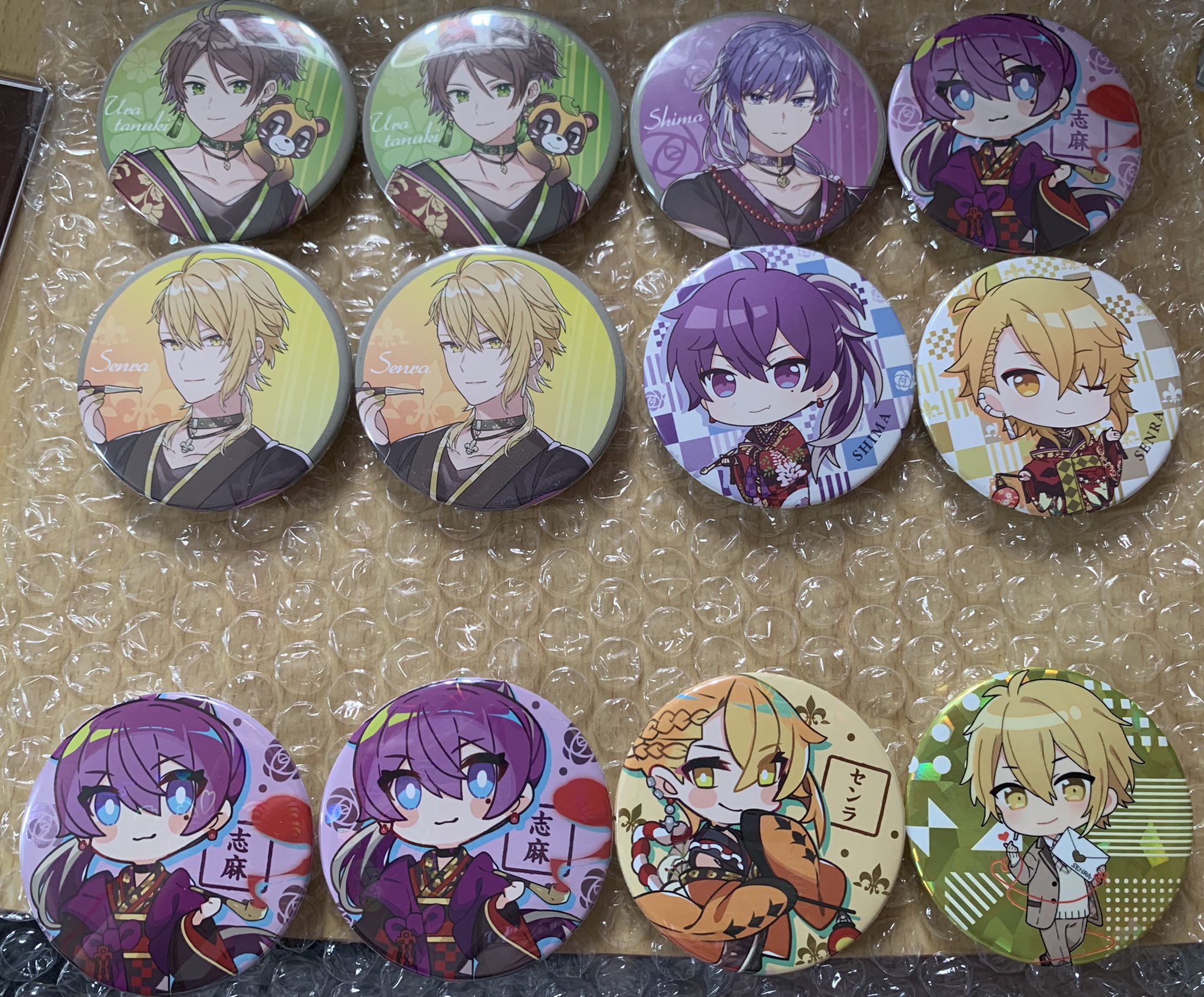 センラ 缶バッジ 春ツアー2018