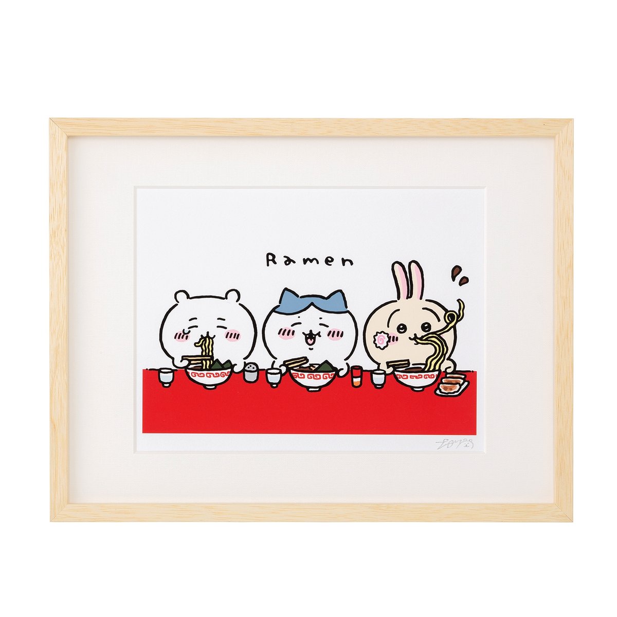 8月7日 ご予約受付開始／ 🎨ナガノさん直筆サイン入り アートフレーム