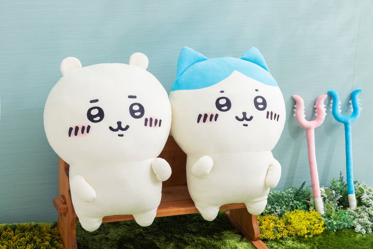 🌷発売🌷 『討伐棒をもった特大ぬいぐるみ』 （#ちいかわ／#ハチワレ