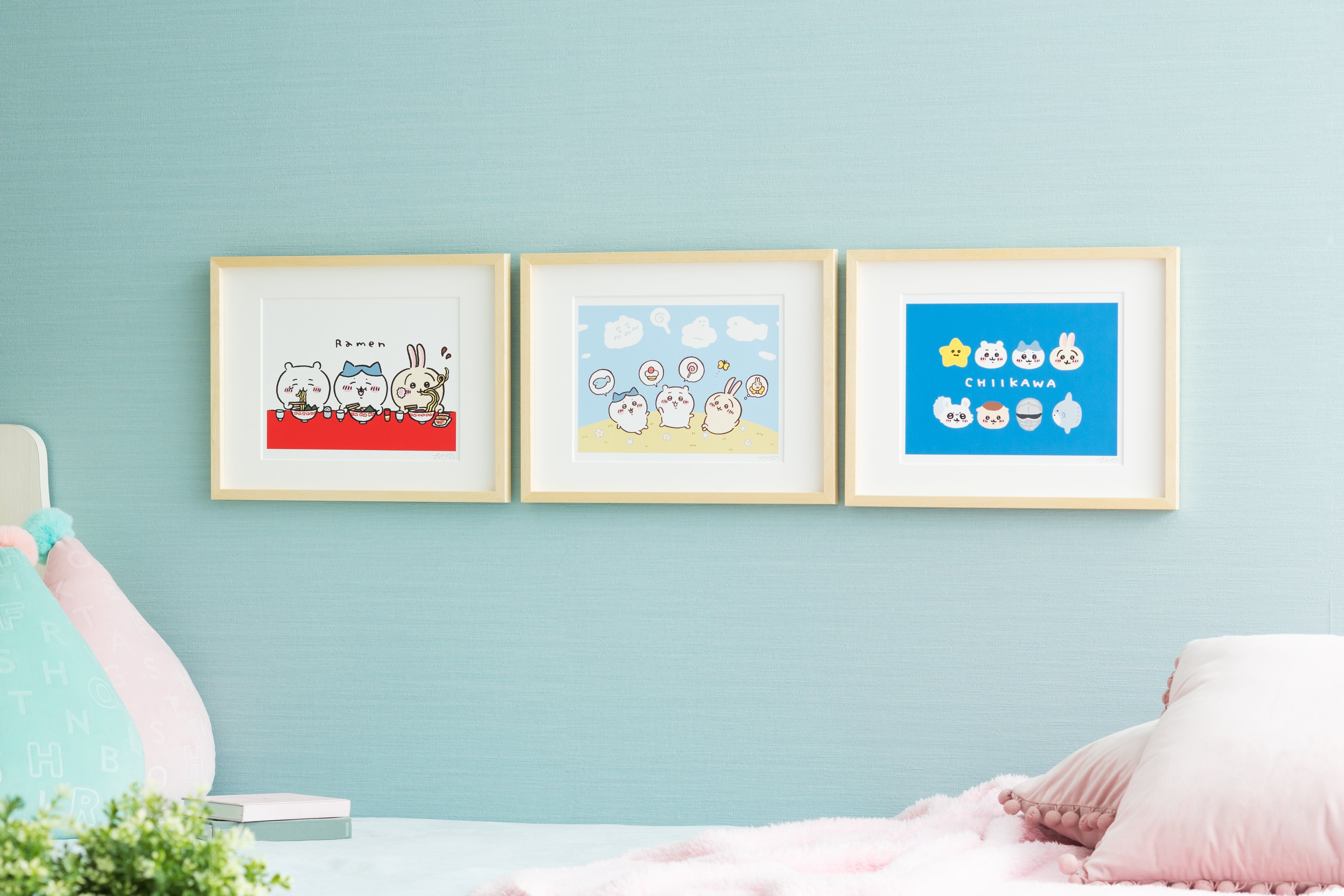 ナガノマーケット アートフレーム ちいかわダンス サイン入り ナガノ