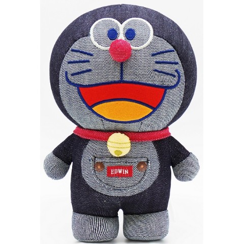 デニム地のぬいぐるみ