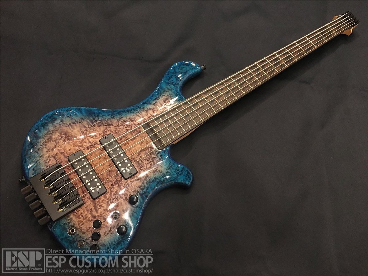 フ*ド様 LORE CROW LCB-001 5弦ベース ヘッドレスベース フ*ド様 LORE